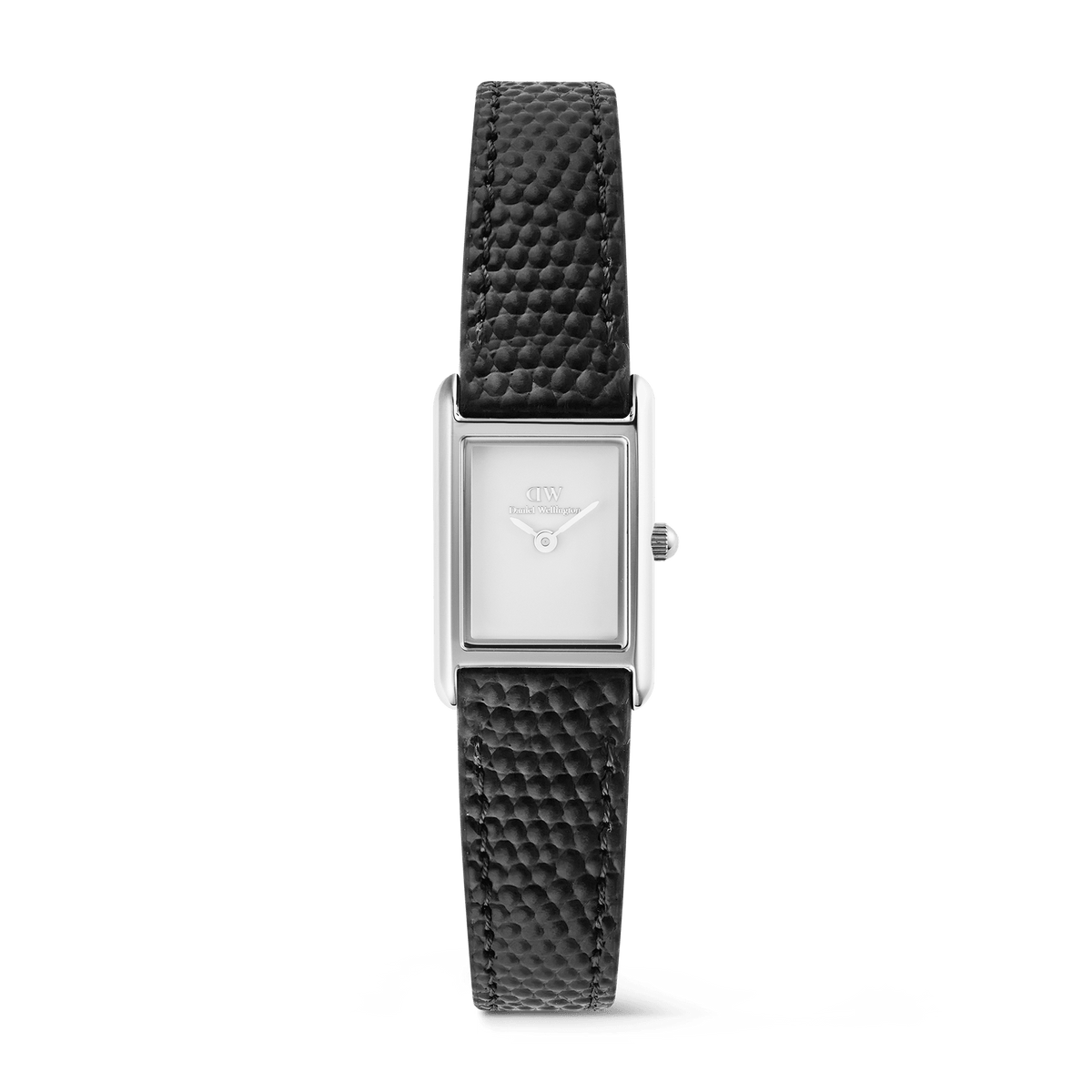 Bound Mini Black Lizard White Silver