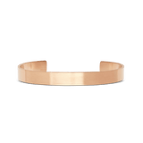 Line Cuff Brushed Rose Gold 7mm