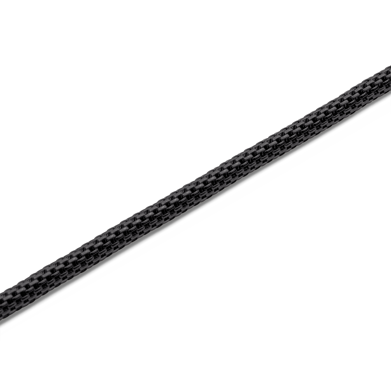 Tide Mesh Necklace Black 2.8