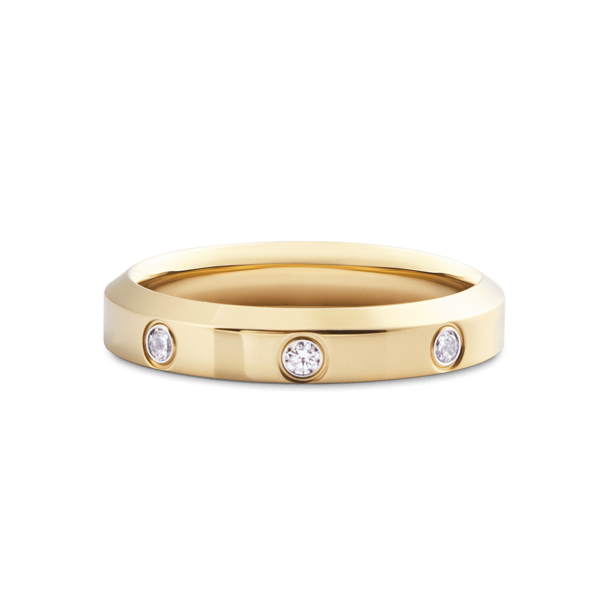 Classic Lumine Ring Gold 4 mm