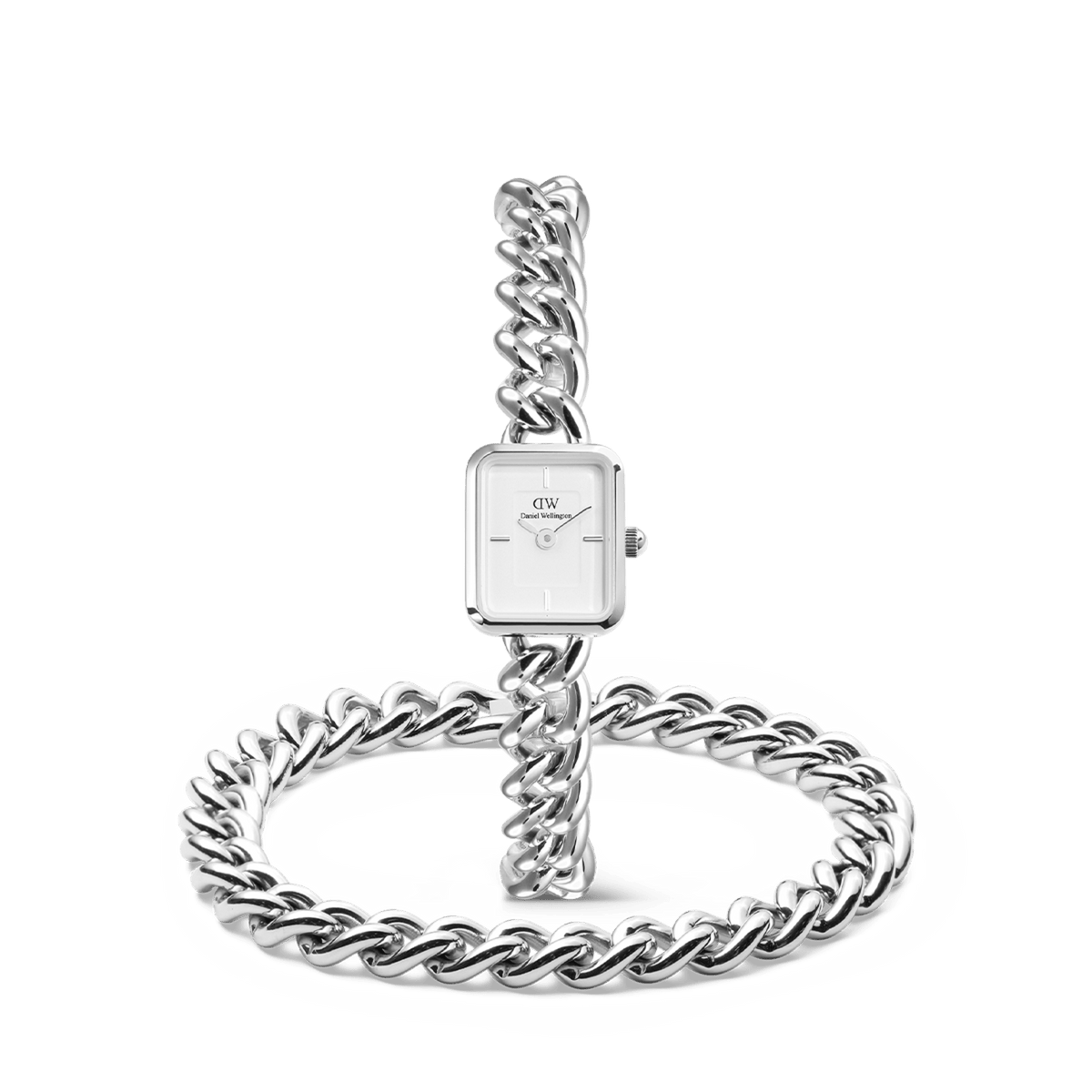Jolie + Chunky Chain Bracelet Silver