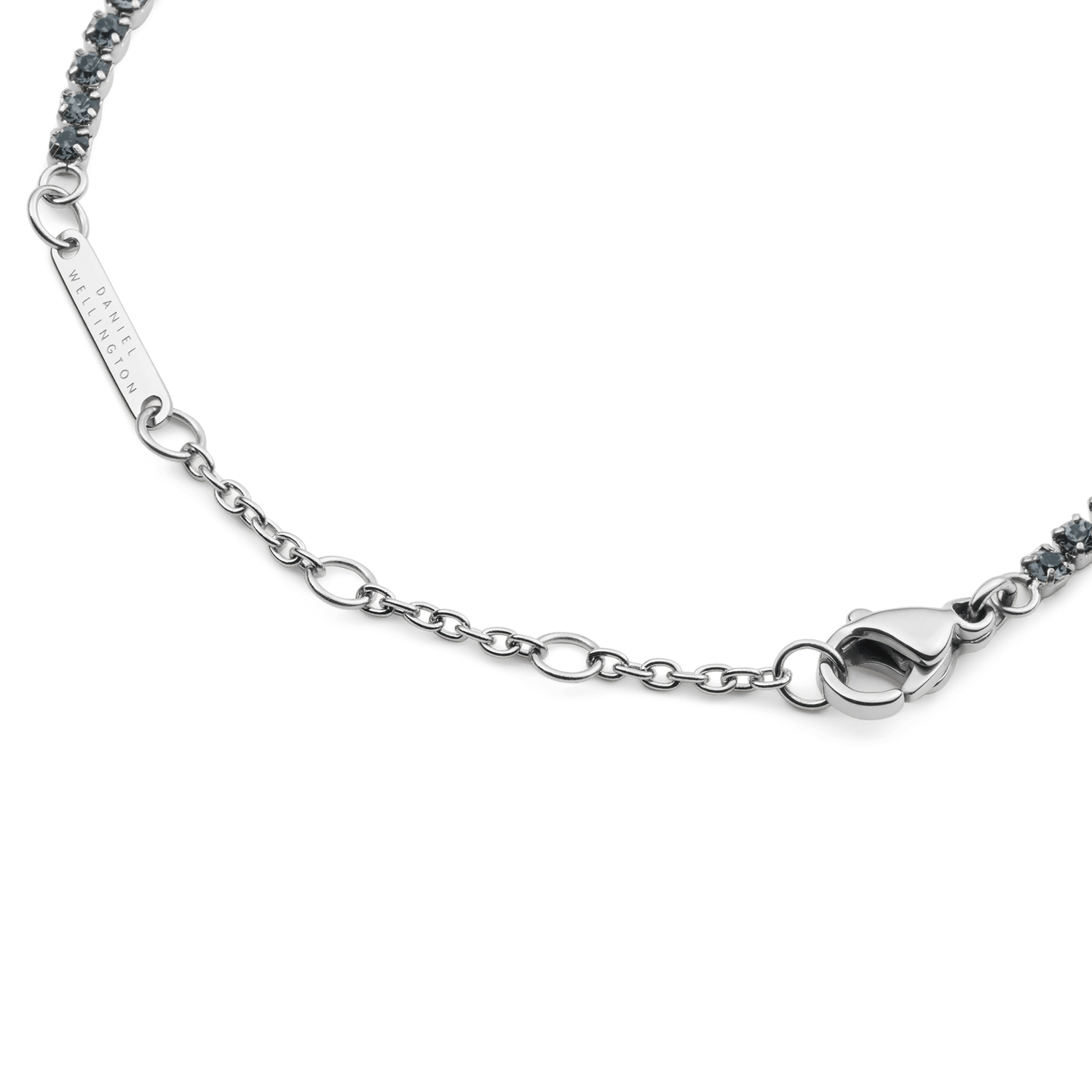 Classic Tennis Bracelet Nightfall Silver