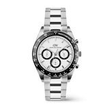 Iconic Tachymeter 3-Link Silver