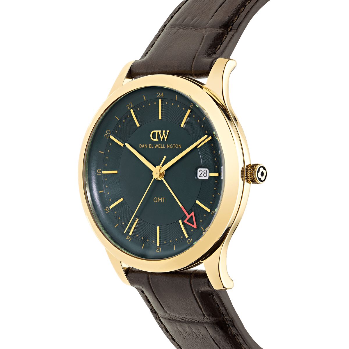 Pathfinder Gmt Brown-Croc Green Gold