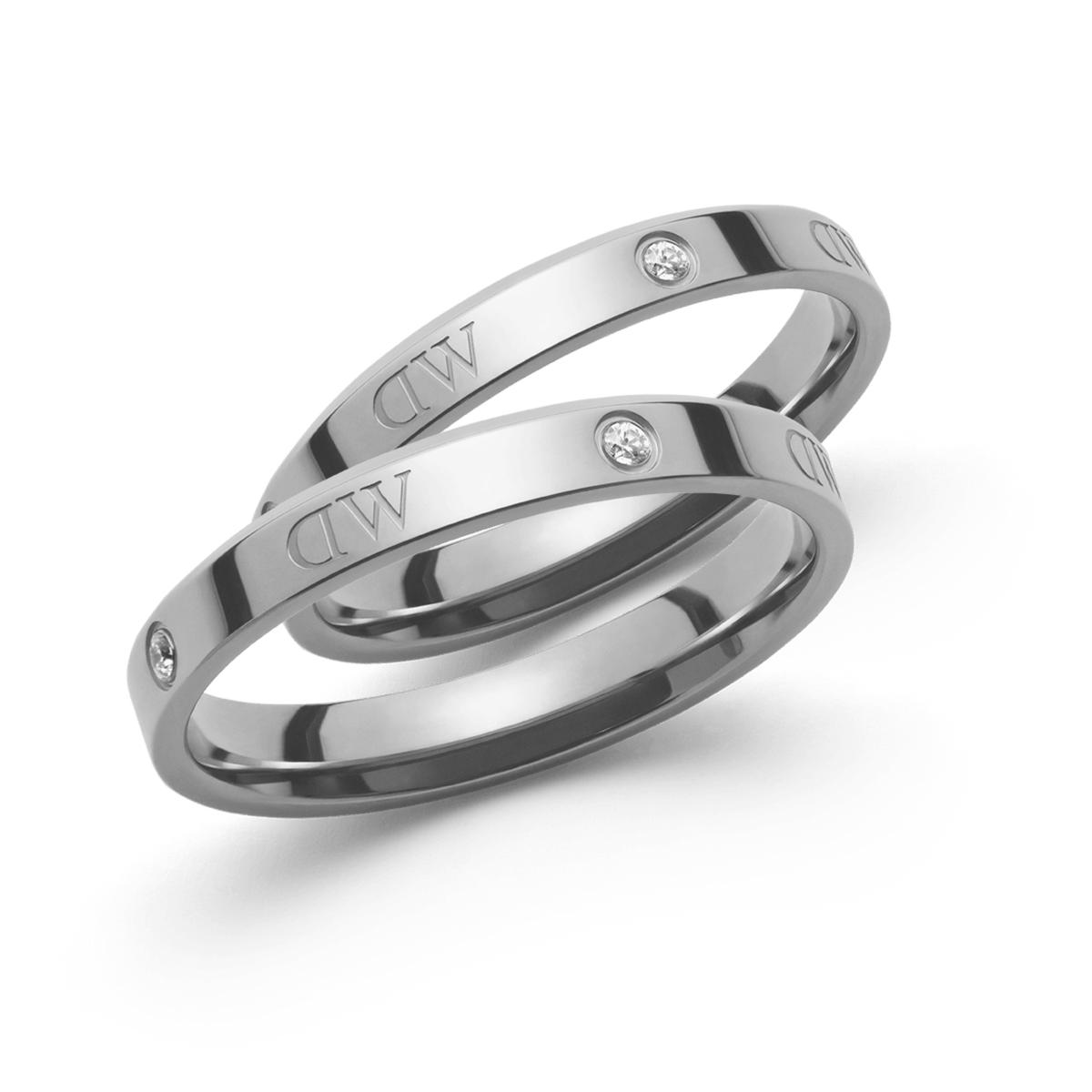 Classic Lumine Ring Silver + Classic Lumine Ring Silver