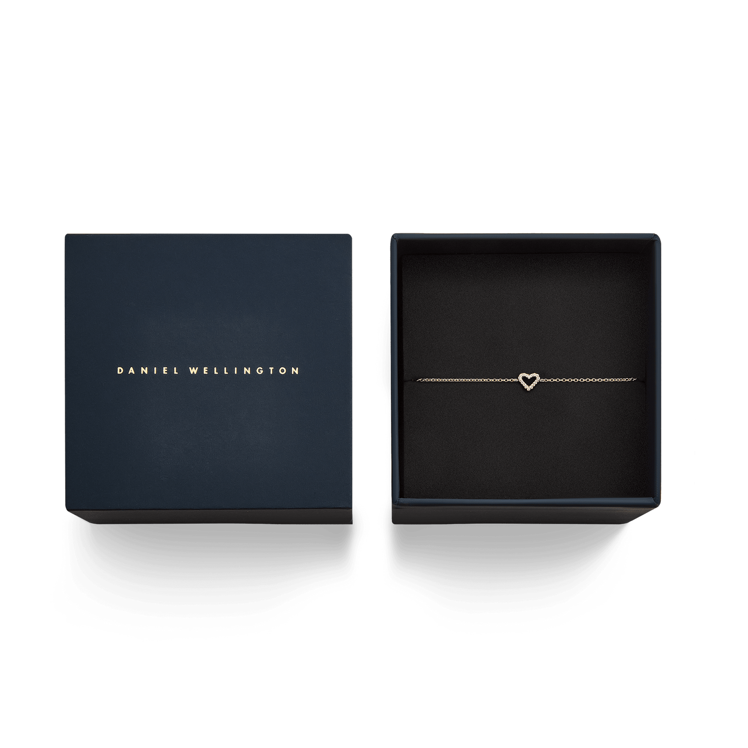 Mirelle Heart Bracelet Rose Gold