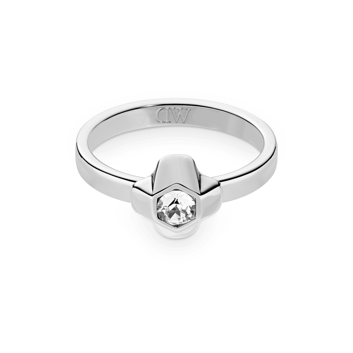 North Star Ring Small Lumine Silver