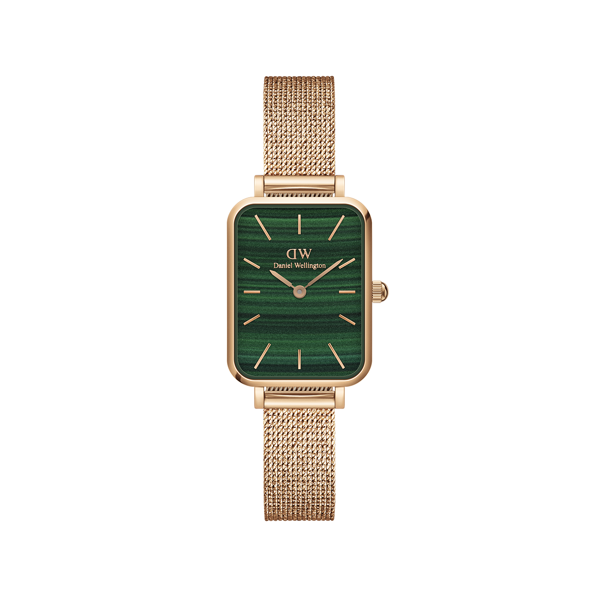 Quadro - Green square dial watch for women | DW